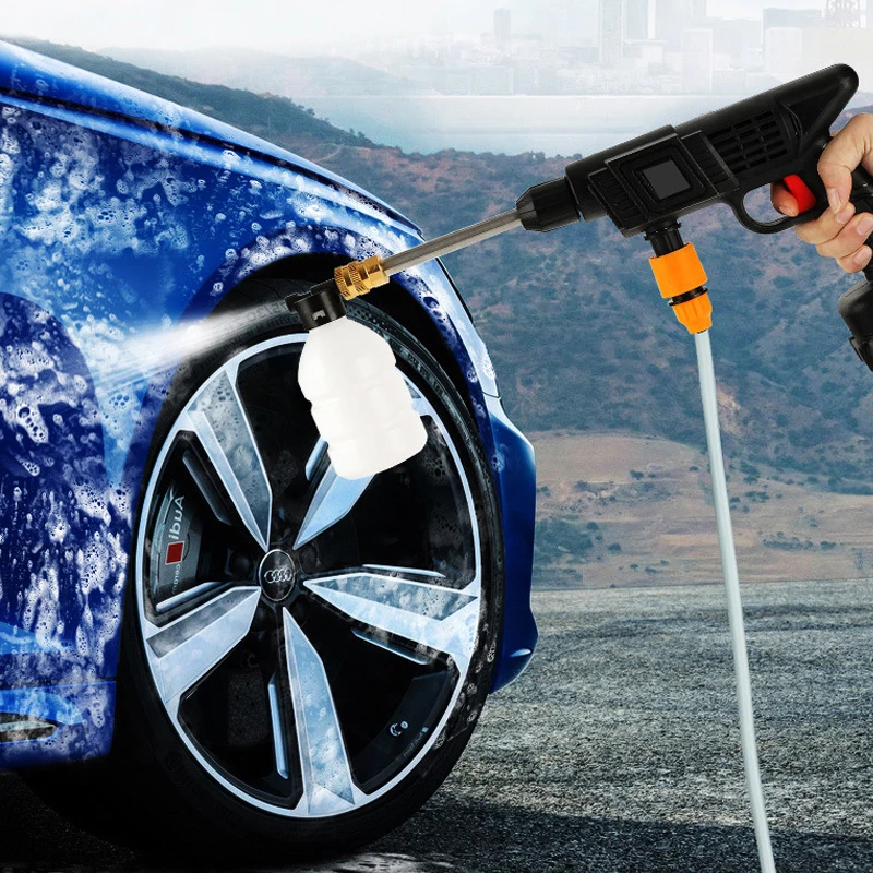 900ML Car Washing Cleaning Tool Water Hose end Foam Sprayer Cannon Soap Dispenser 10 Spray Car Washer Gun Detailing Spray Bottle