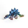 Stegosaurus skeleton [Red, Yellow, blue]