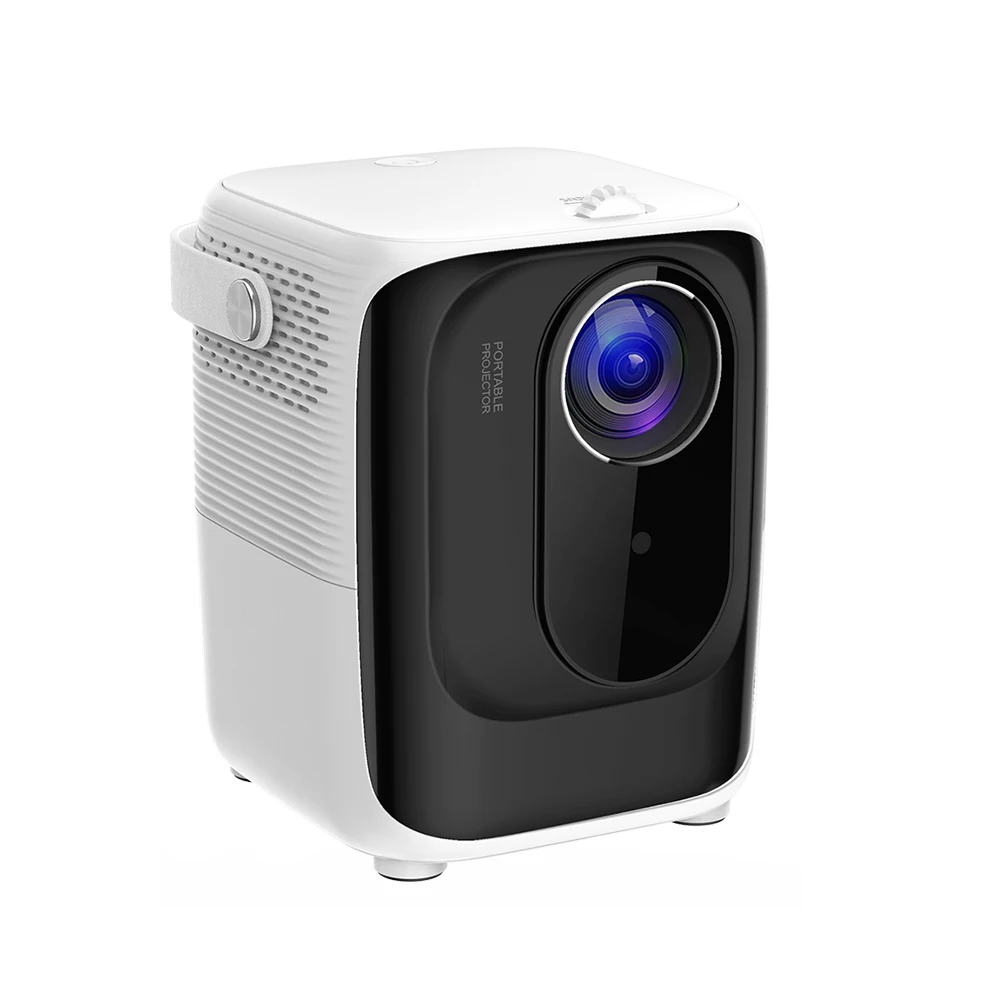 2023 Mobile Phone Mini Portable Projector A007 DLP 1080p Smart Android Wifi BT Quad Core for Home Theater Outdoor Meeting