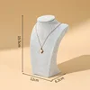 H neck gray velvet 19cm