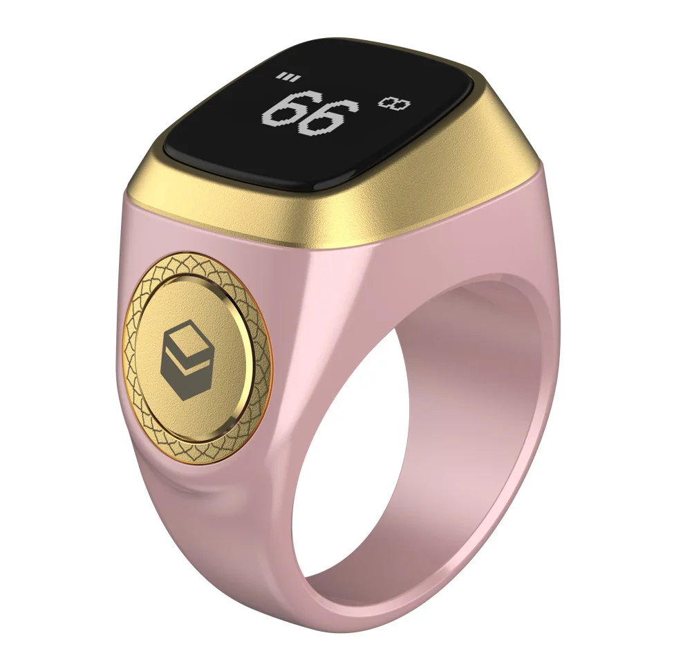 Smart Ring Zikr Plastic Counter Muslim Tasbih Online Azan Sunrise Alarm Clock Smart Ring for Phone