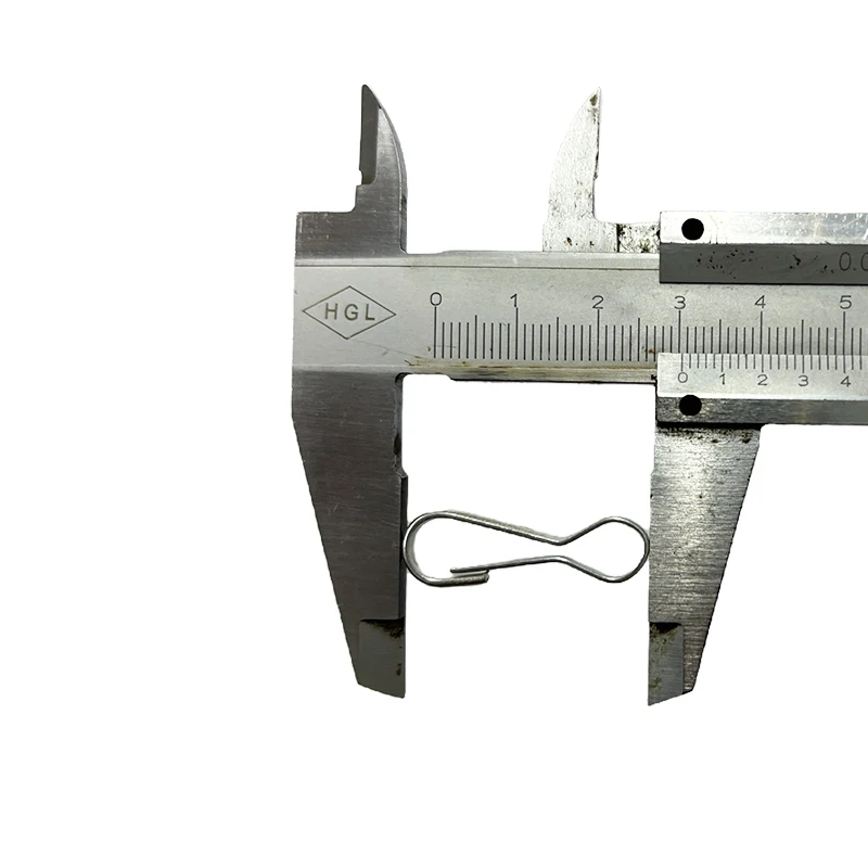 30mm-120mm 4293 Simple Hook Lanyard Metal Spring Clips Snap Hook Lobster Clasp Practical Hook Fittings