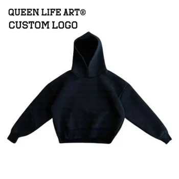 fade dtg printing no string hoodies men new design boxy 100% cotton dtg print hoodie embroidery sweatshirt