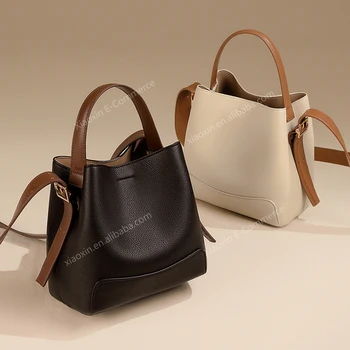Luxury Branded Designer Handbags Women Shopping Custom Tote Side Shoulder Bucket Bags for Girls