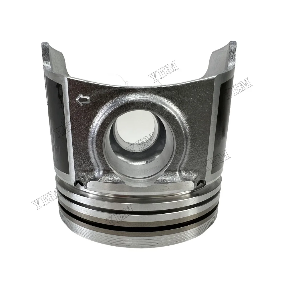 Piston 1J706-21110 Fit for Kubota V2607 Engine 6