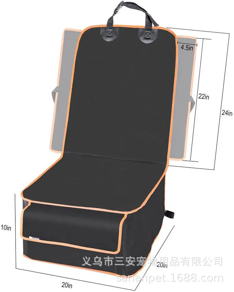 2023 Sanan Waterproof Scratchproof Front Seat Protector With Elastic Bottom for Cars
