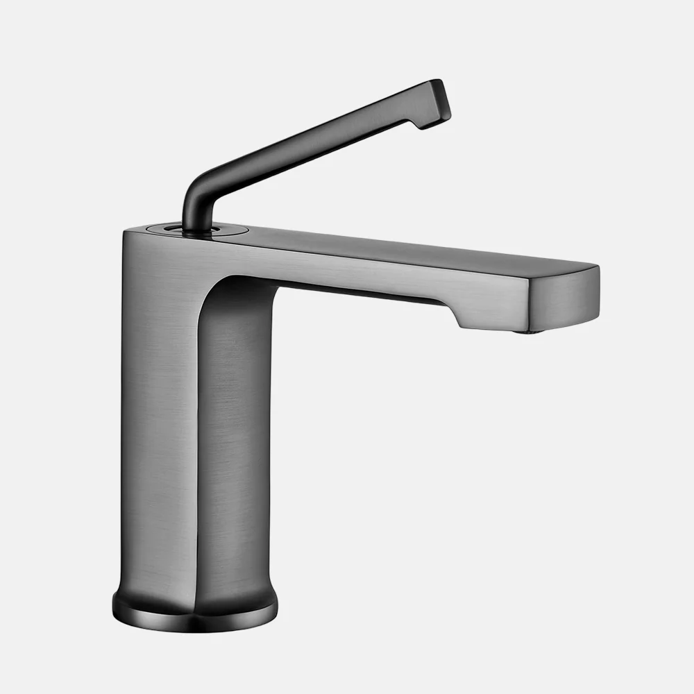 gun grey basin faucet