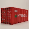 Modello di container HYUNDAI in scala 1:20