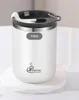 white 304-single cup clamshell