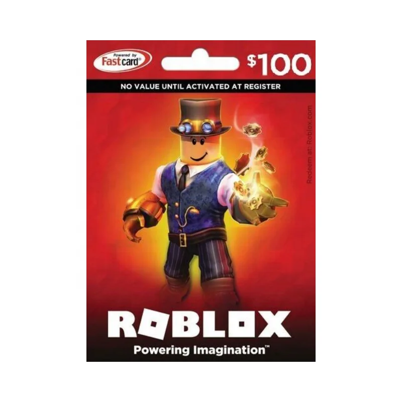 Cartão Roblox 1000 Robux - Cartão Presente Roblox - Corre Que Ta