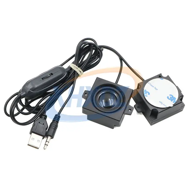 4040 4 Ohm 3W 5W Rectangular Cavity Speaker High Decibel 40*40*22MM 4Ohm 3 5 Watt Box Loudspeaker with USB  Wire for Audio