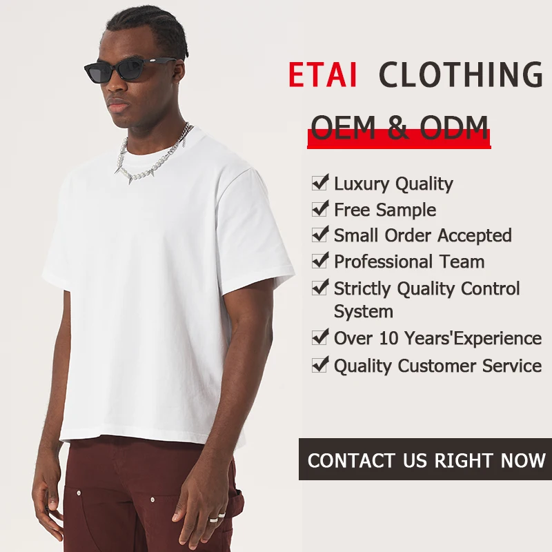 High Quality Cropped Boxy Fit Men