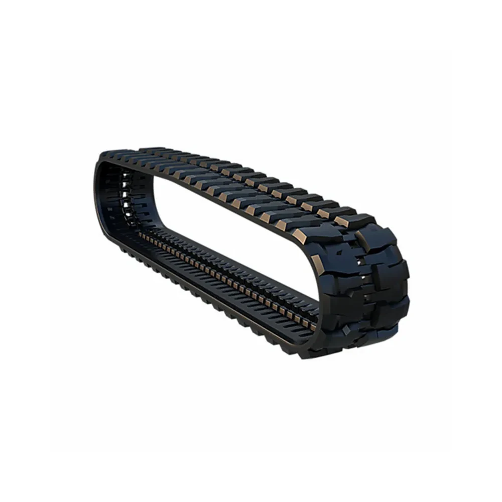 Small Vehicle Rubber Track System All Terrain Rubber Track Wheel Chair Caterpillar 312 Rubber Track Shoes 500mm