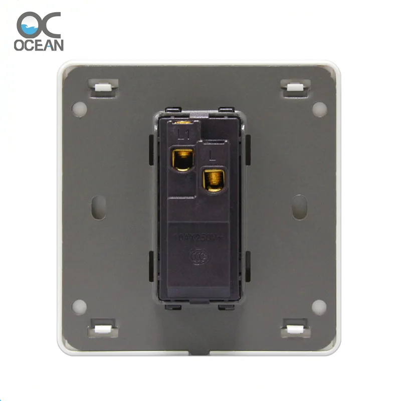 Door Exit Button, Plastic Push Switch for Magnetic Lock Door Access Control Home Security Protection
