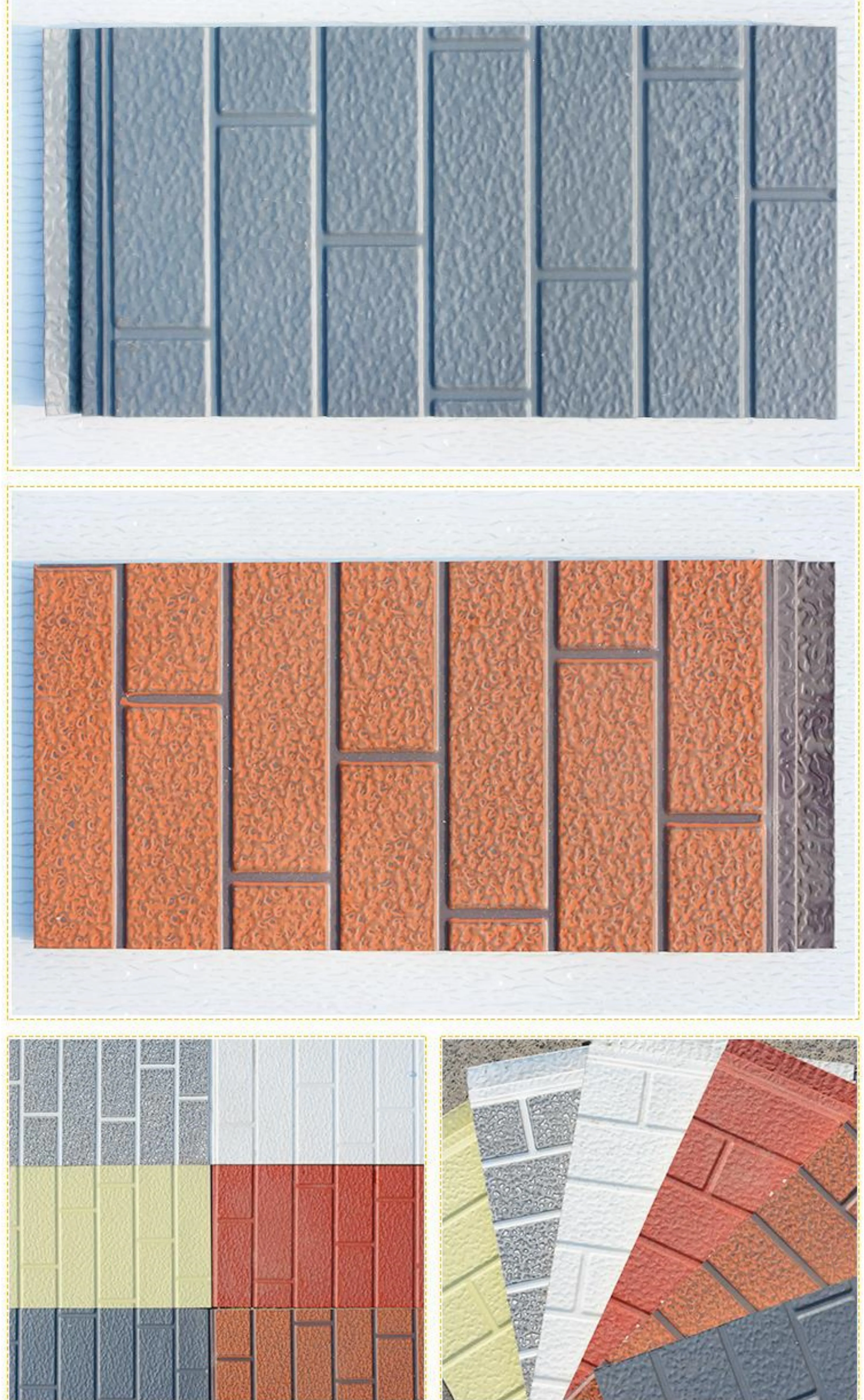 High quality decorative wall panels exterior metal carved board sandwich wall panel factory