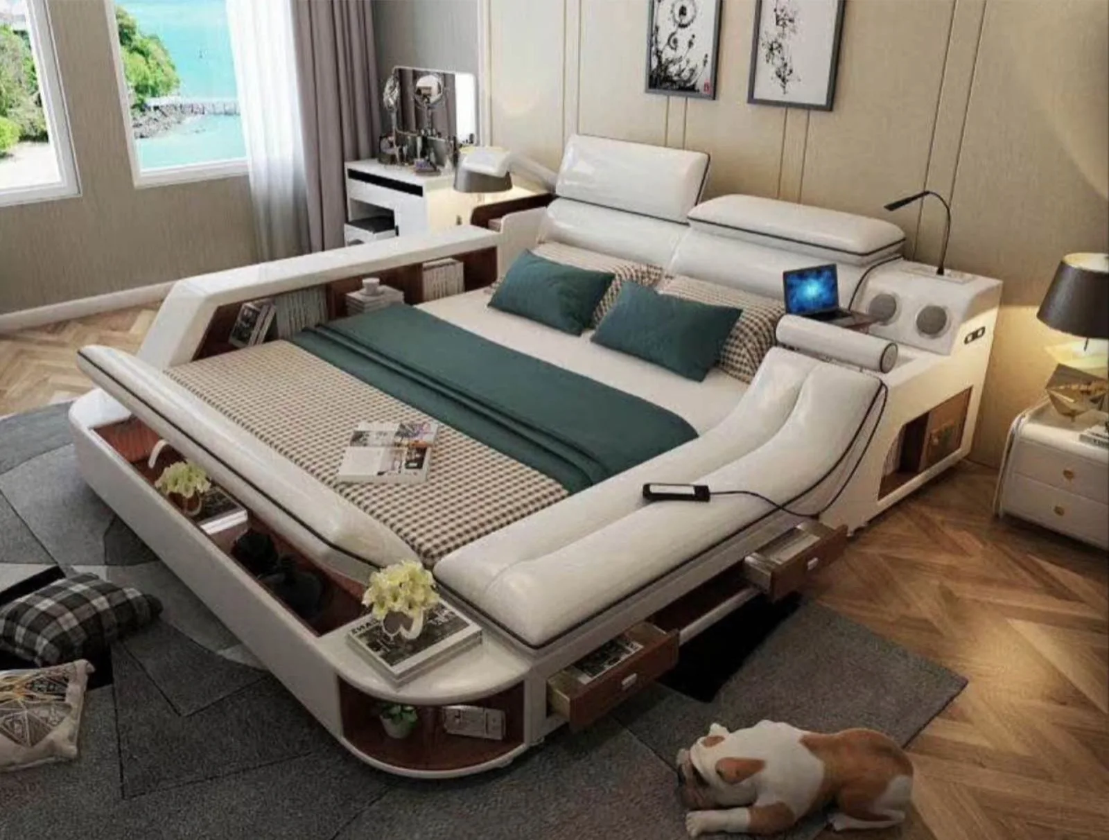 кровать большого размера больше 2 метров