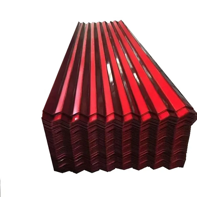 Prepainted Corrugated Galvanized Steel Metal Roofing Roll Forming Corrugated Steel Sheet