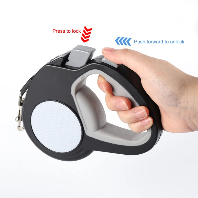 retractable cable dog leash