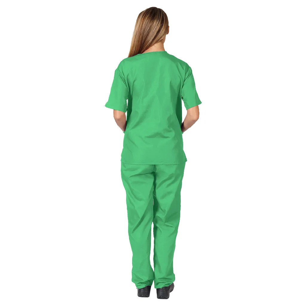 High Quality Scrub Suit Unisex Medical Scrubs Wholesale Fashionable Hospital Uniforms Custom