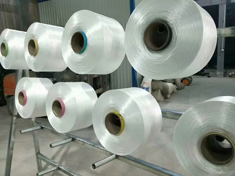 Polypropylene Hollow Yarn 730d For bing Polypropylene Yarn Raw White