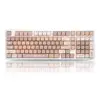คีย์บอร์ด White-YG102 + คีย์แคป Mao Naughty Cat