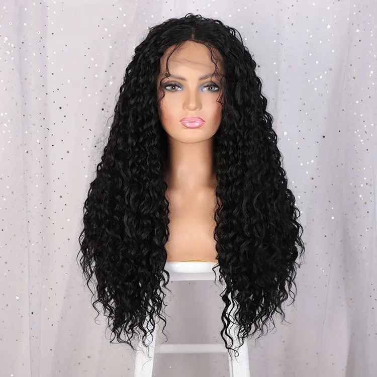 26 inch water wave wig