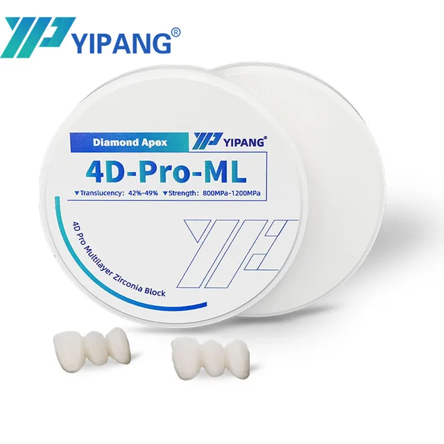 Manufacturers Price Dental Consumables Lab 98mm Glorious Cercon Dental 4D Pro SHT ST Multilayer Aconia  Zirconia Block