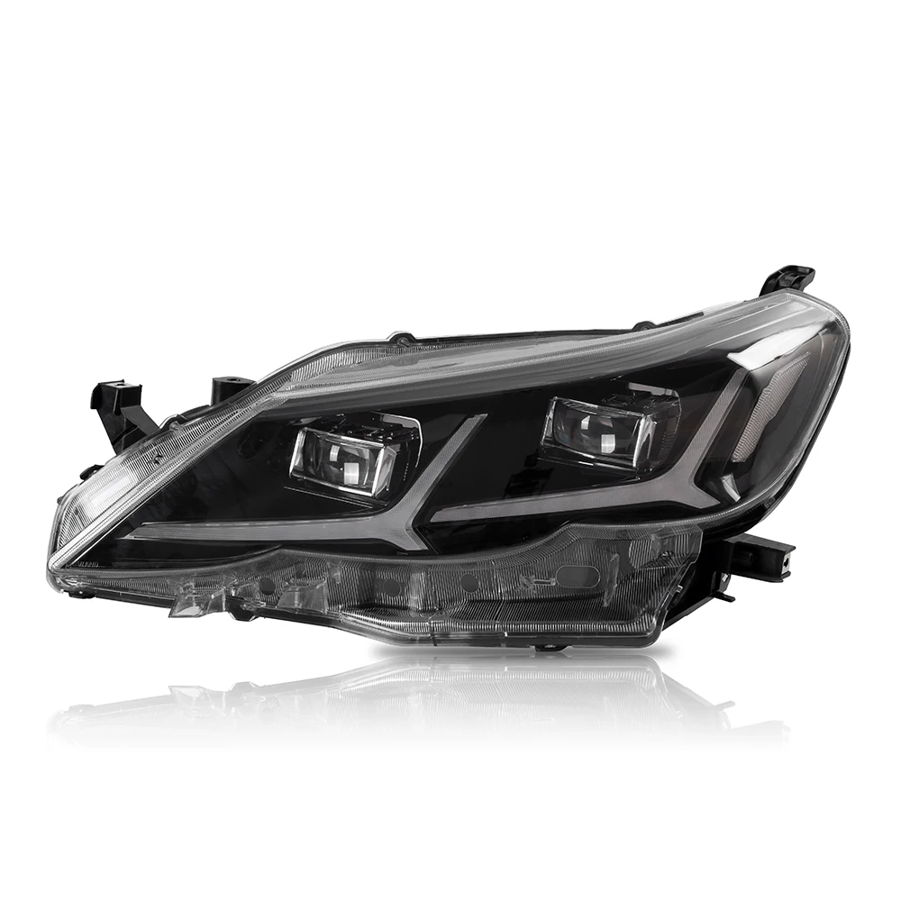 Vland Full LED Lens Headlights Front Head Light With Sequential Turning Headlamp For Toyota Mark X Reiz 2011-2013 supplier