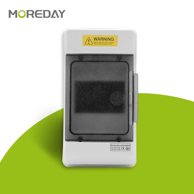 Мордей для домашнего использования IP65 водонепроницаемый корпус электрический распределительный ящик ABS материал 4-Way 8-Way низковольтная система питания MCB коробка