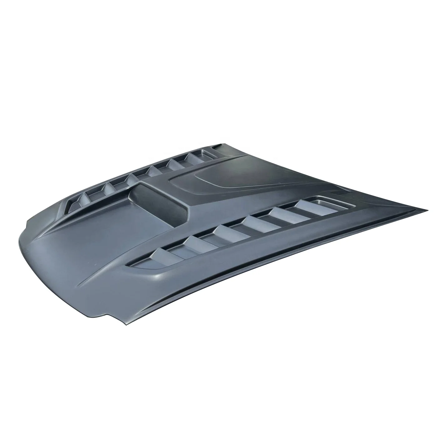 YCSUNZ 2021 Hilux Revo Black  Front Bonnet Hood Scoop Vent Cover for Toyota Hilux 2022 2023 Accessories