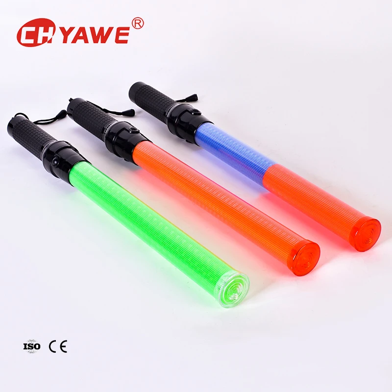 Torch Light 54cm Battery Type High Visible Traffic Safety Baton Light
