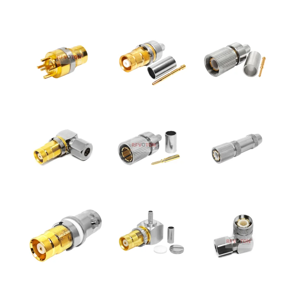 Factory L9 Connector 1.6-5.6 Male Plug Female1.6/5.6 for Flex2 Flex3 Flex5 BT3002 ST212 RG59 Rf Coaxial Connectors BNC Converter