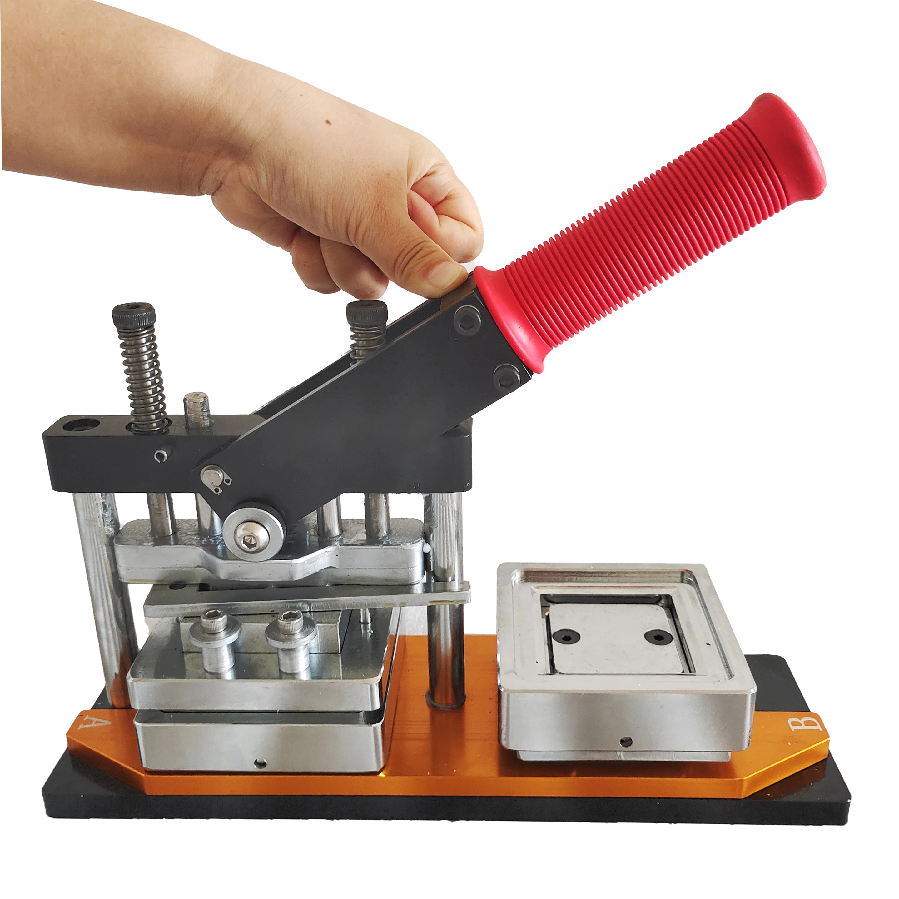 63.5*63.5MM Rectangle Fridge Magnet Maker Machine Kit with Fridge Making Machine Paper Cutter Fridge Magnet Materials