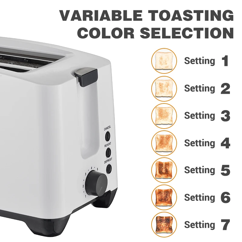 Small Kitchen Appliances Commercial Electric Bread Toaster Oven Pop Up Sandwich Toaster With 2