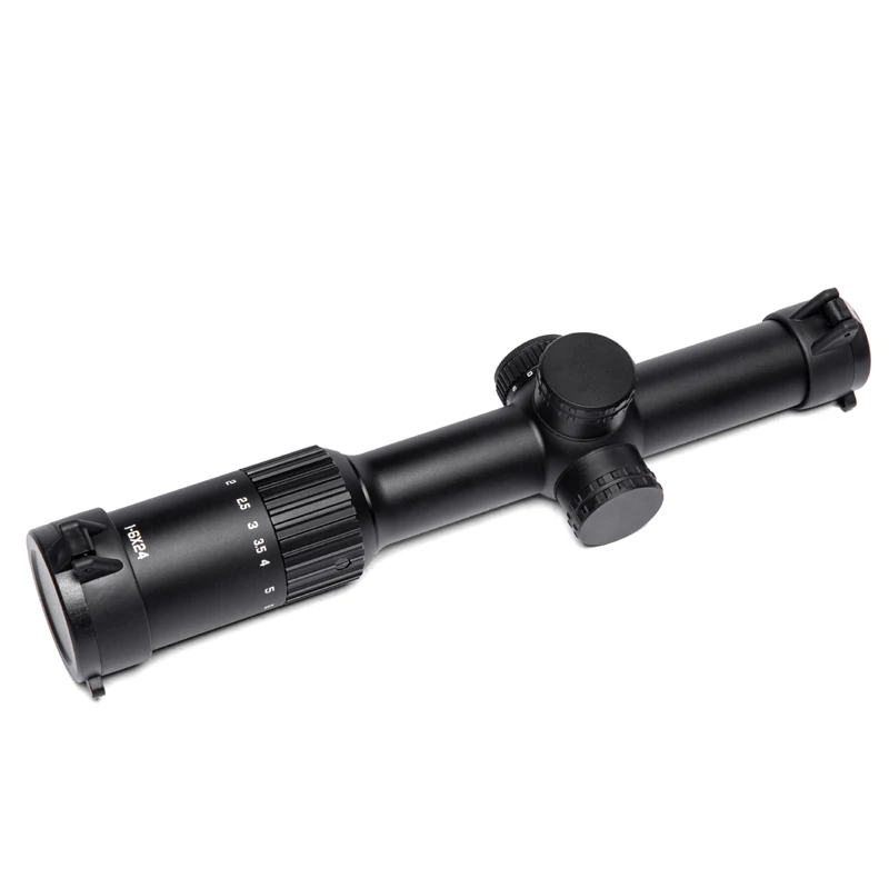 IP67 Waterproof Shockproof 1000G Tactical Hunting Scope with BDC-B1 Prism Reticule HD 1-6x24IR LPVO Made of Aluminum