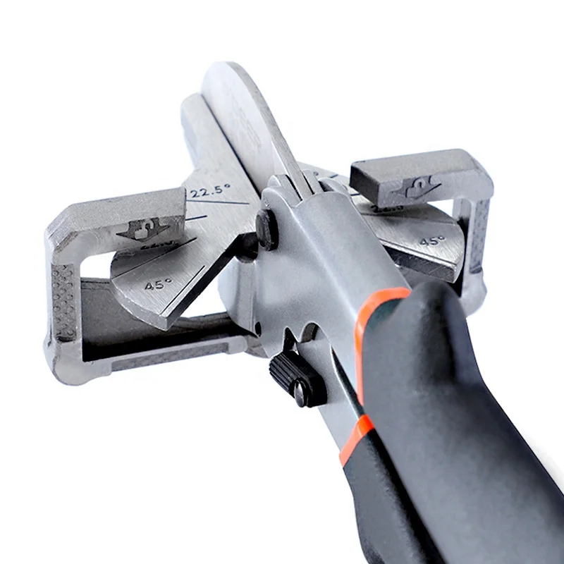High Carbon Steel Miter Cutter Plier Multi-Angle Hand Scissors for Cable Chute DIY Grade Chamfer Quarter Cutting OEM