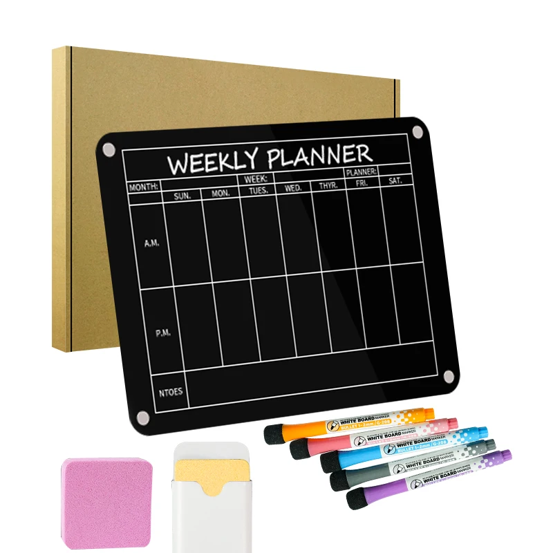Eco-friendly Acrylic Magnetic Whiteboard Dry Erase Board