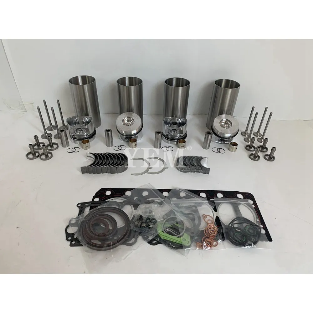 D3D Overhaul Rebuild Kit Cylinder Liner Kit With Gasket Set Bearing&Valve Train for Volvo Engine Rebuild Kit Aftermarket Parts F