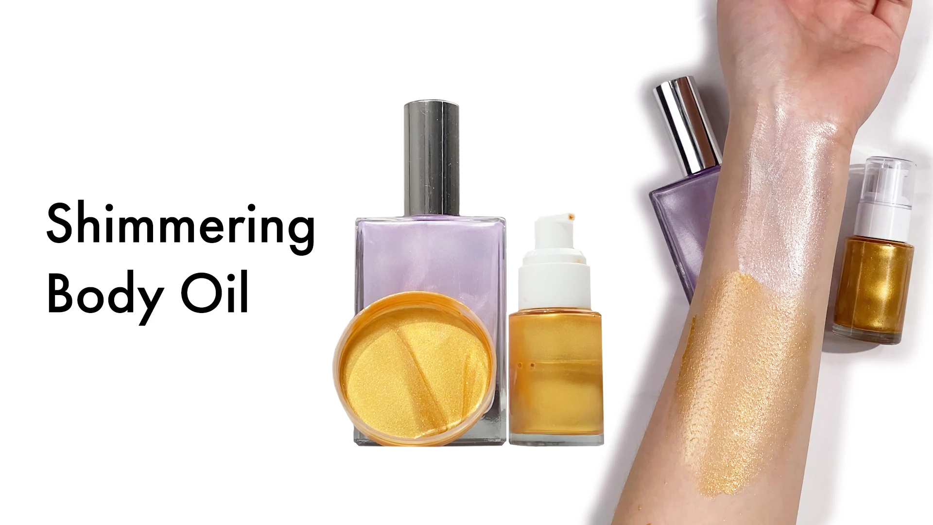 Private Label Long Lasting Wholesale Shimmering Body Luminizer Shimmer