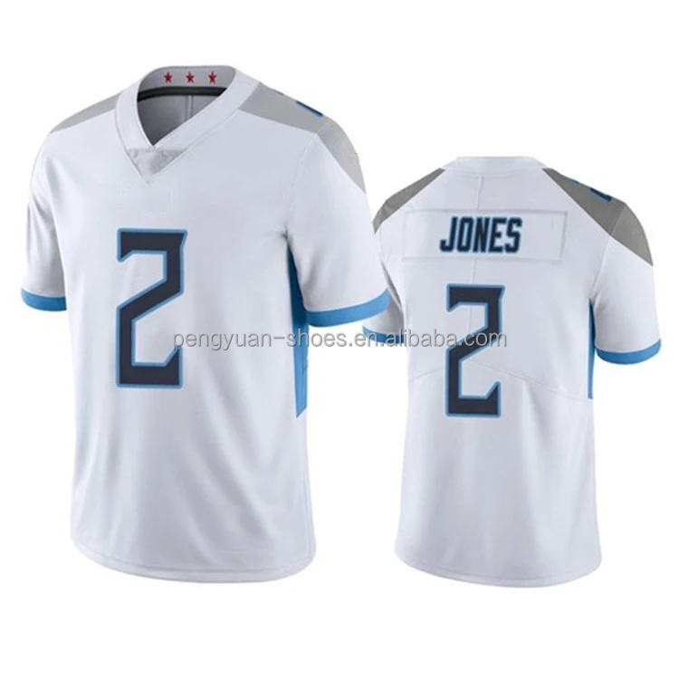 Wholesale Best Quality #2 Julio Jones #11 A.J. AJ Brown #17 Ryan Tannehill  #22 Derrick Henry Stitched American Football Jersey From m.