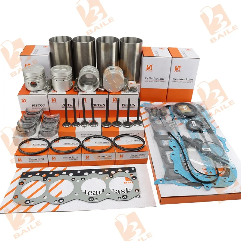 C240 Engine Overhaul Rebuild Kit With Gasket Kit Engine Valves Bearings ...