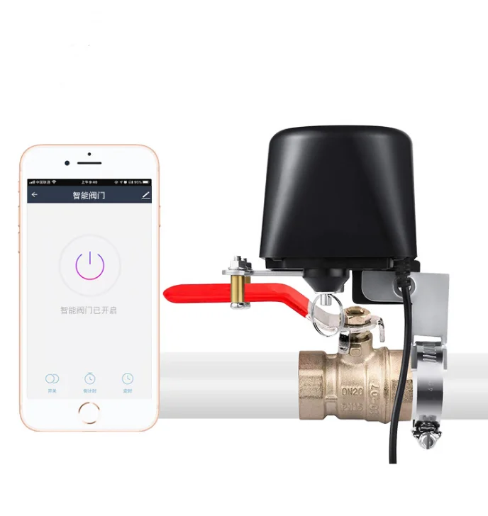Valvola Elettrica Telecomandata Per Condutture, DC 12V, Compatibile Valvole A Sfera 1/2" E 3/4" - Per Irrigazione, Gas