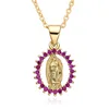 #8 Mary/Fucsia, placcato oro