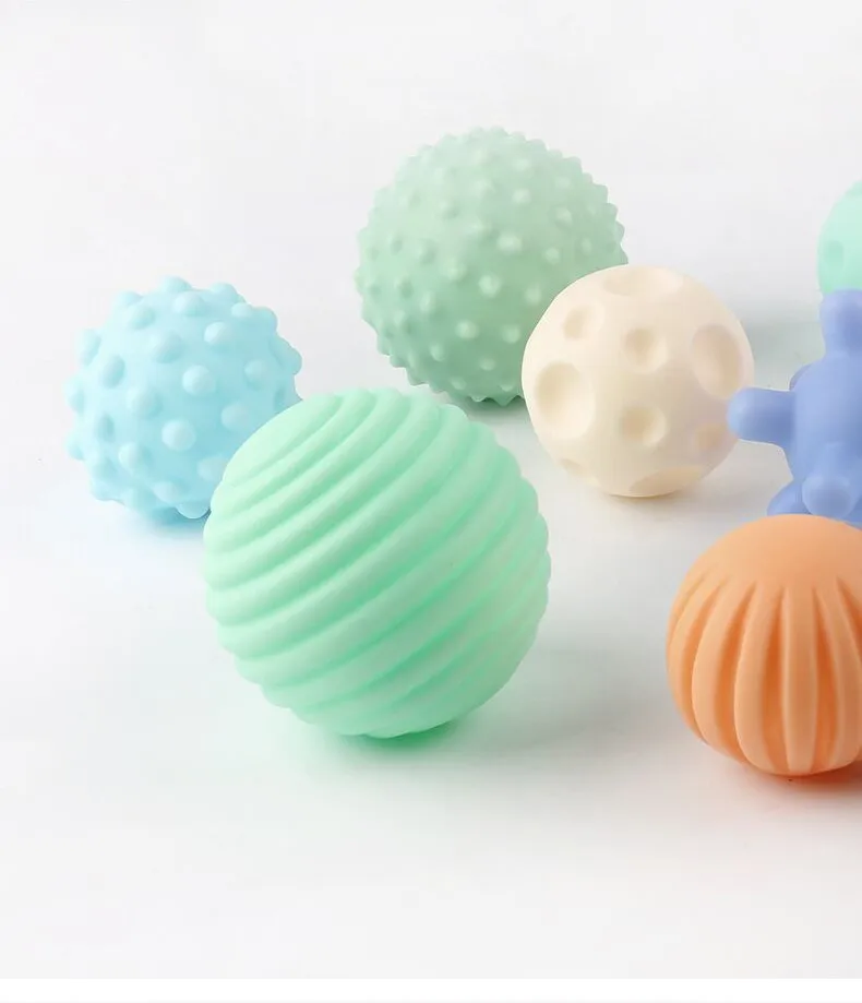 6 шт. детские силиконовые игрушки