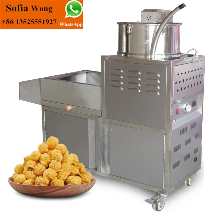 Полностью автоматическое растение с использованием сферических машин для попкорна для закусок