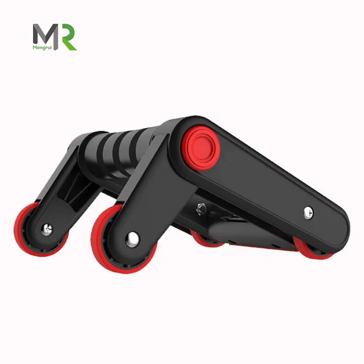 L0088 OEM/OEM Muscle Roller Wheel Push up Bars Core Strength Abdominal Trainer with Knee Pad Home Gym Fitness Equipment