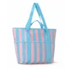 Blue and pink stripes