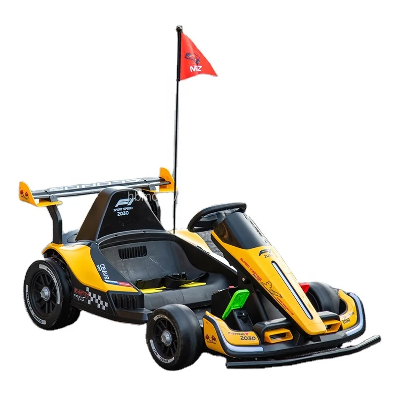 Hot Sale Children's Electric Karting Car Adults Can Ride Go Karts Kids Drift Car Children Four Wheel Dual Drive Kart Racing Car