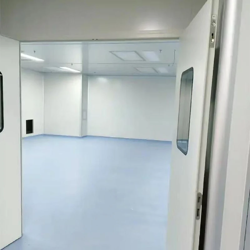SHARBON GMP Operating Modular Clean Room with Sandwich Panels Door 95% Filter Efficiency Stationary for Industrial Use