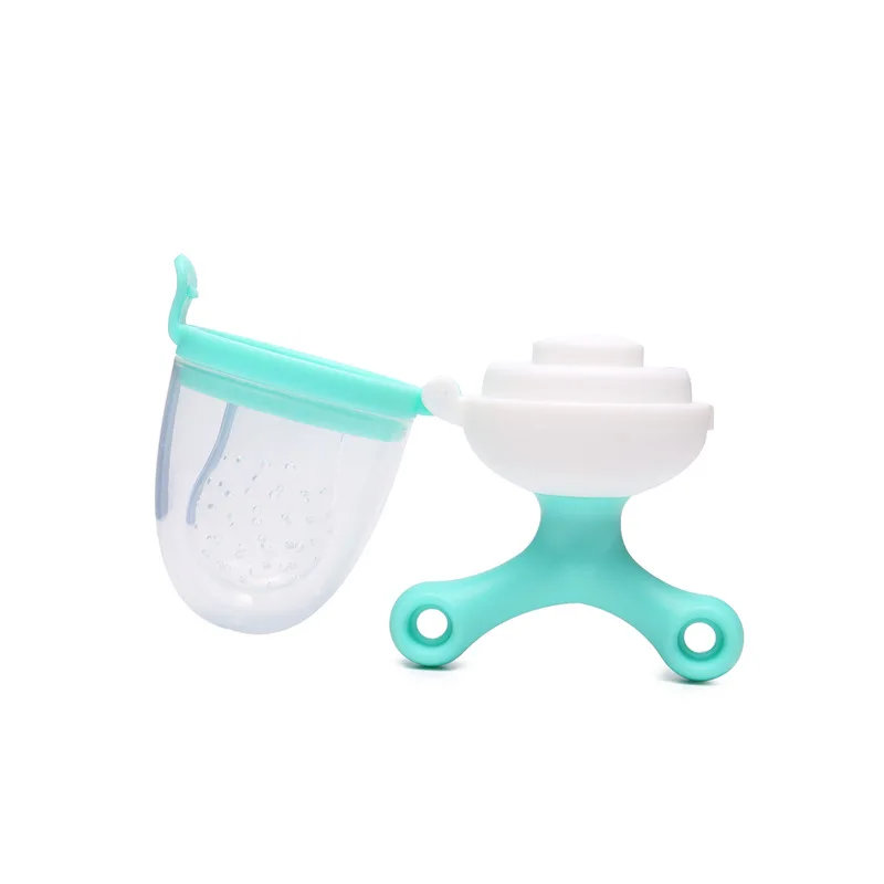 2020 New style Safety Baby Fresh Food Feeder vegetable Fruit Feeder Bpa Free Pacifier Infant colorful Silicone Teether